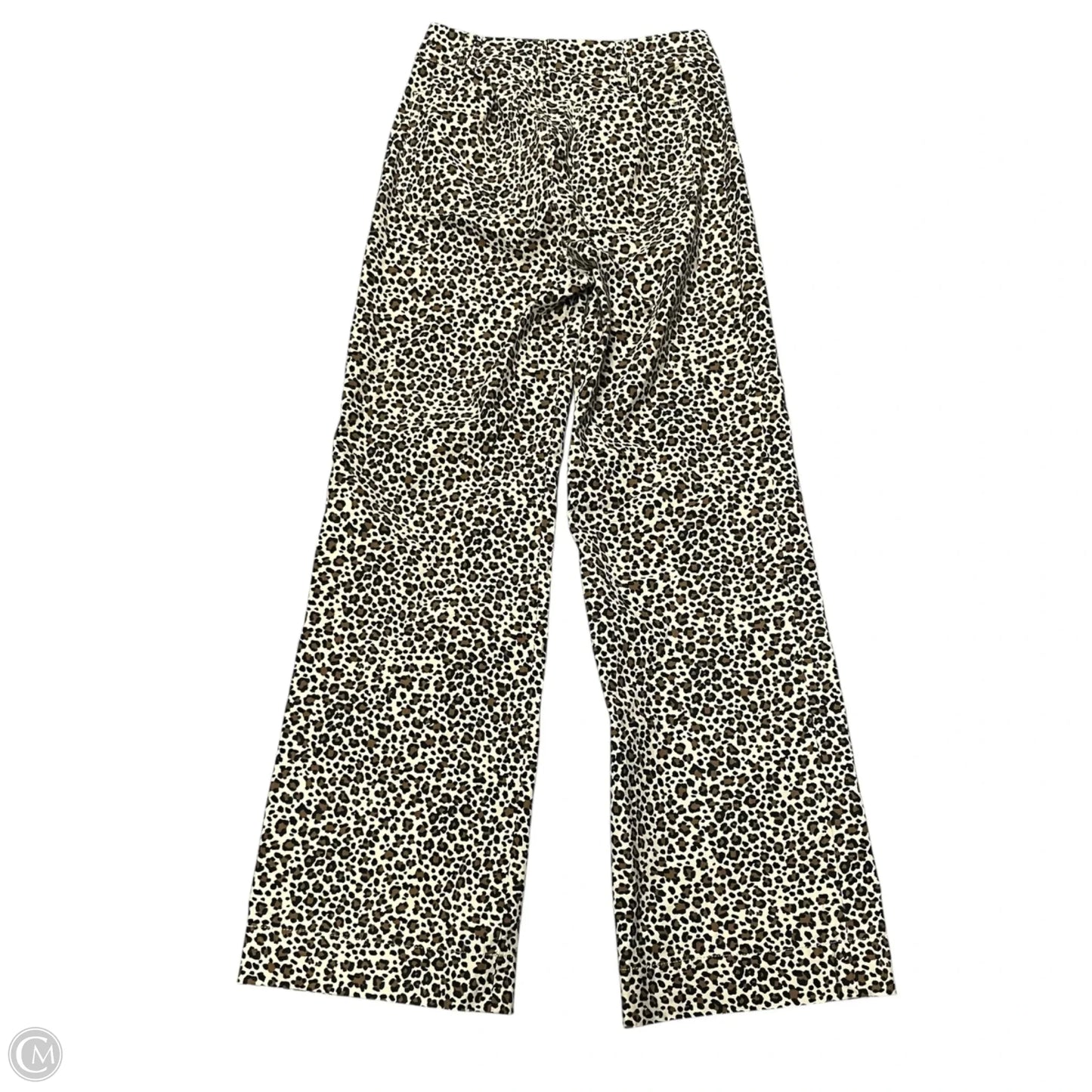 Pants Wide Leg By J. Crew In Leopard Print, Size: 4