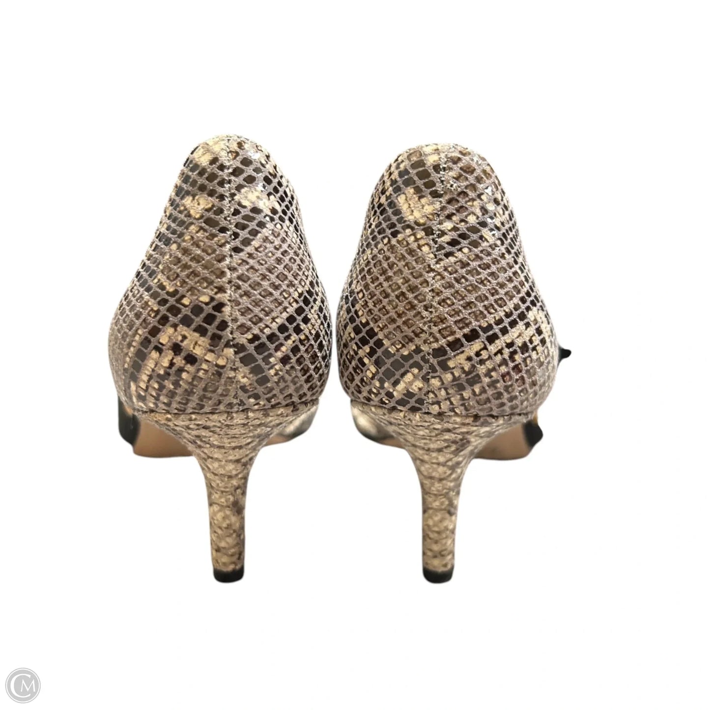 Shoes Heels Kitten By Corso Como In Snakeskin Print, Size: 8.5