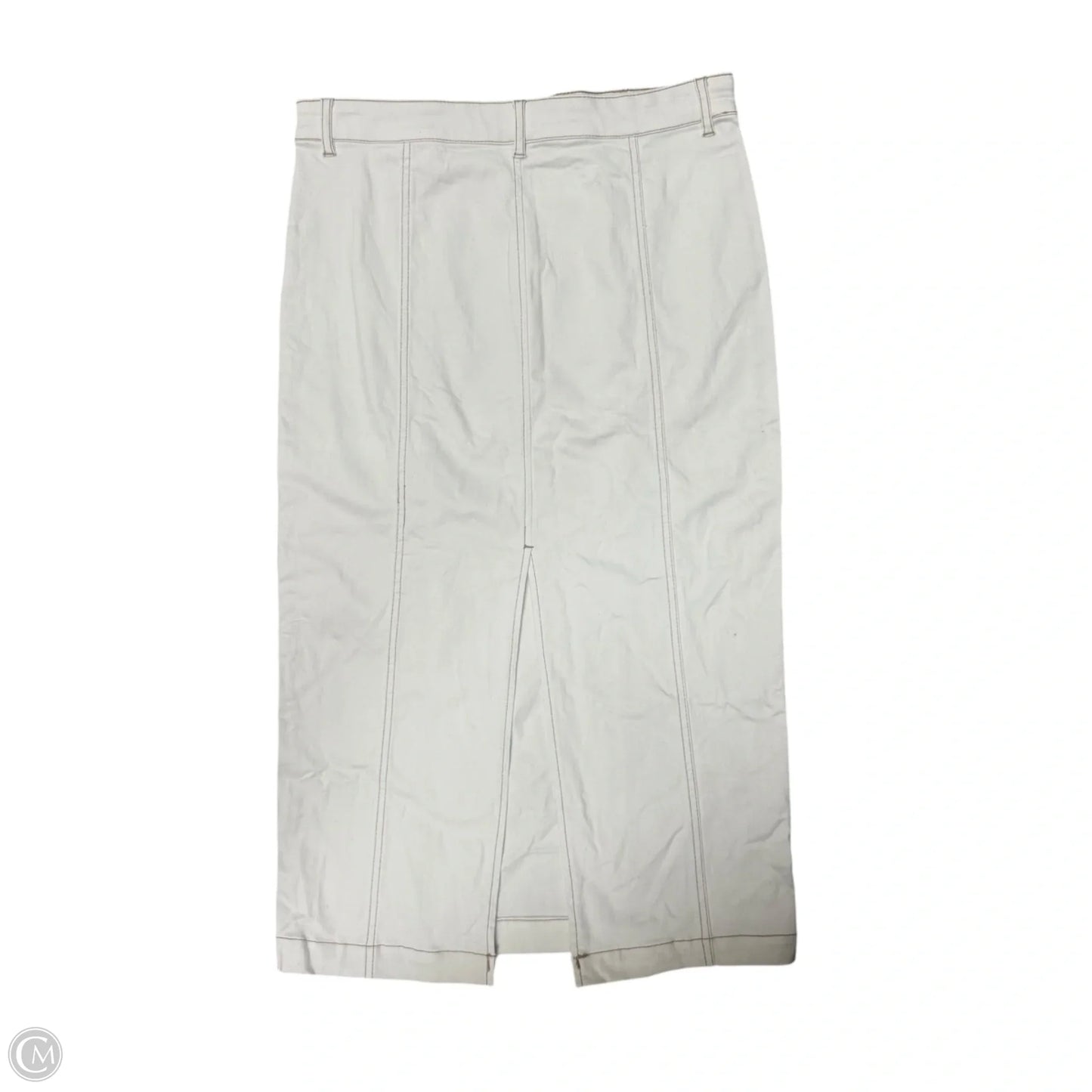 Skirt MaxiIn Cream Denim, Size: 8