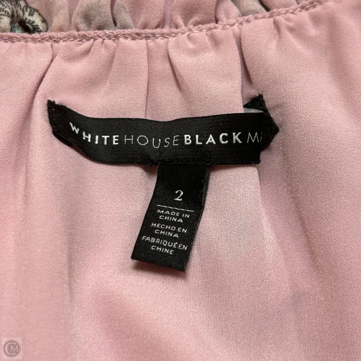 Dress Casual Short By White House Black Market In Mauve, Size: Xs