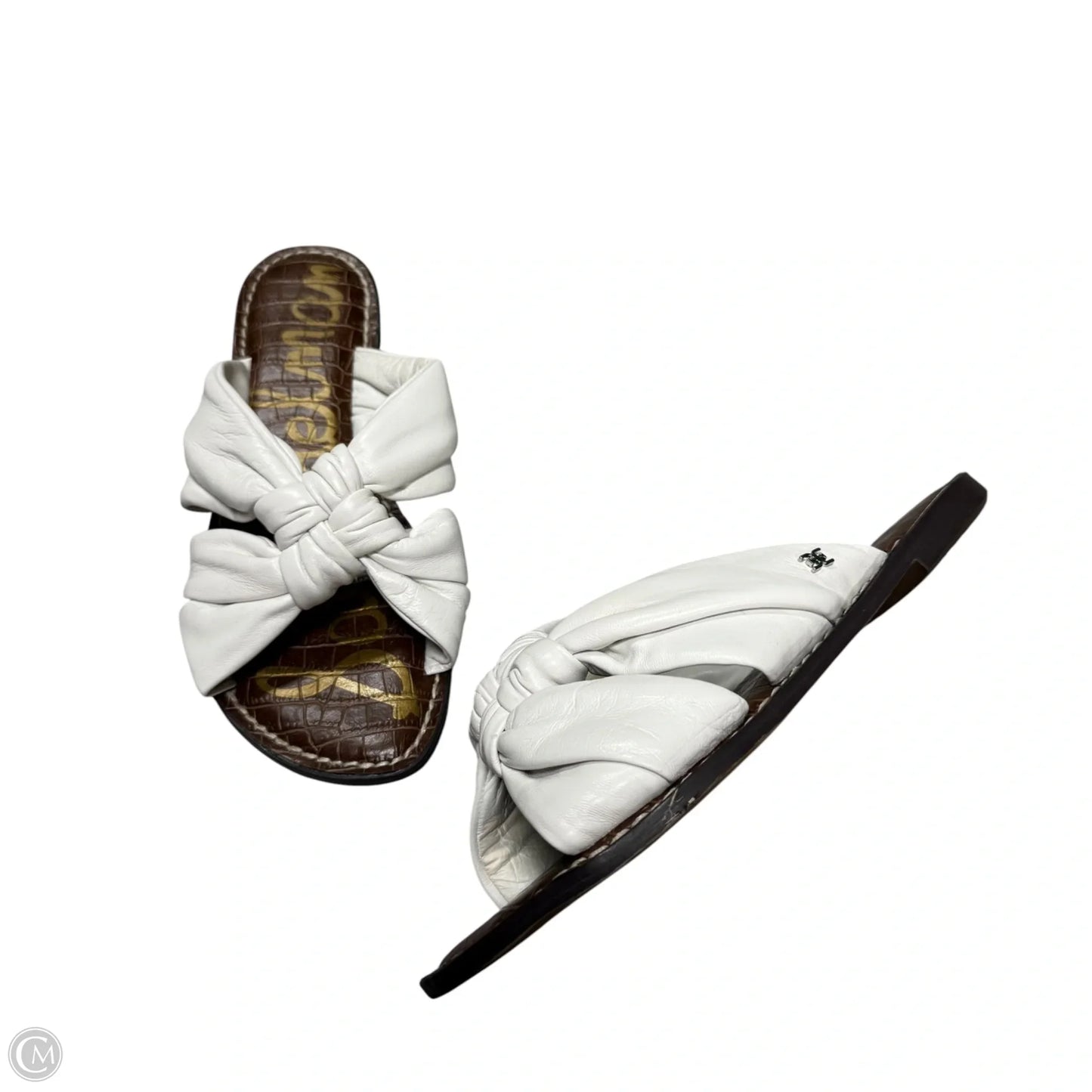 Sandals Flats By Sam Edelman In White, Size: 8