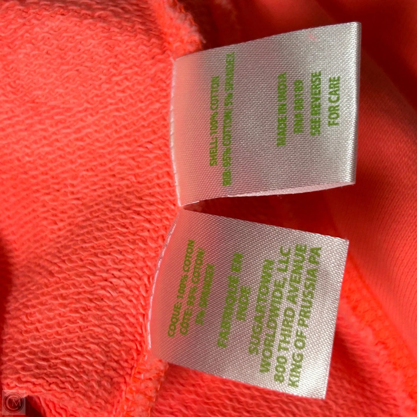 Sweatshirt Designer By Lilly Pulitzer In Orange, Size: M