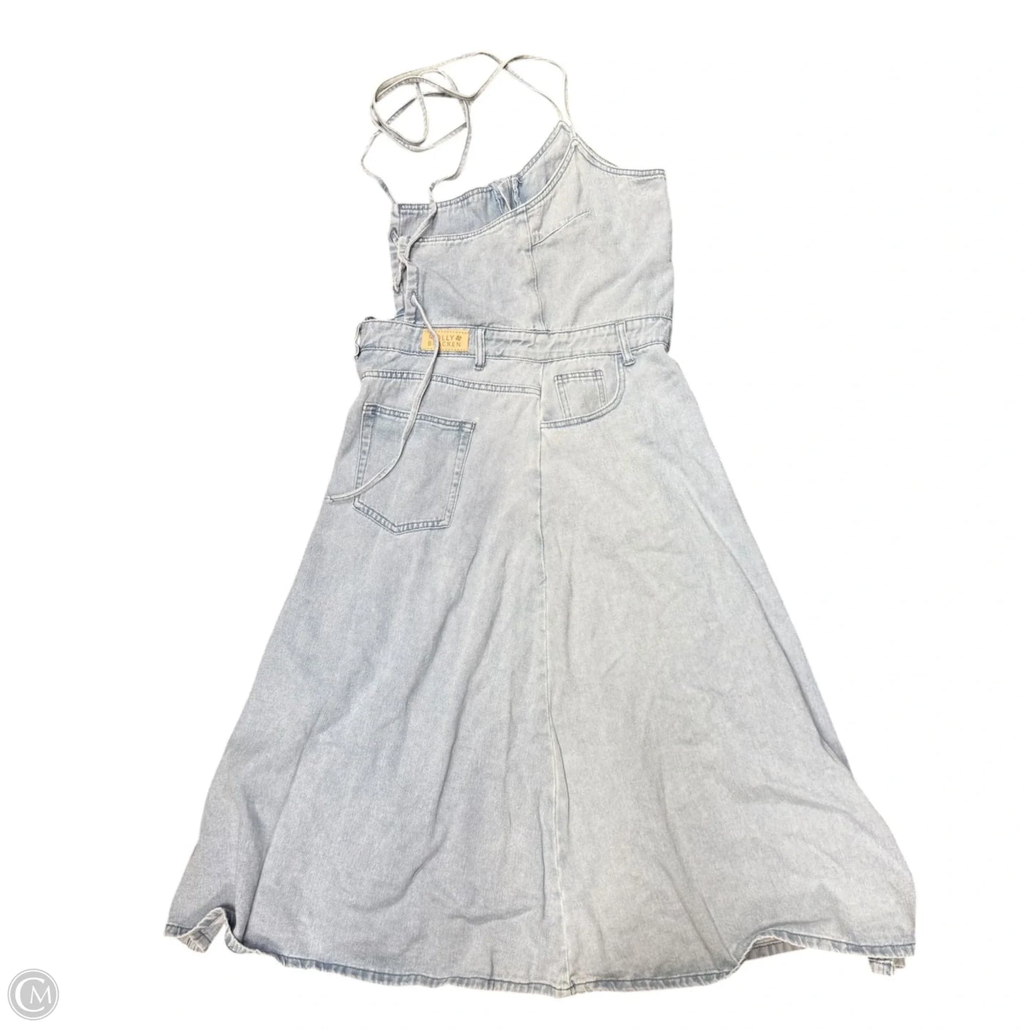 Dress Casual Maxi By Molly Bracken In Blue Denim, Size: Xl