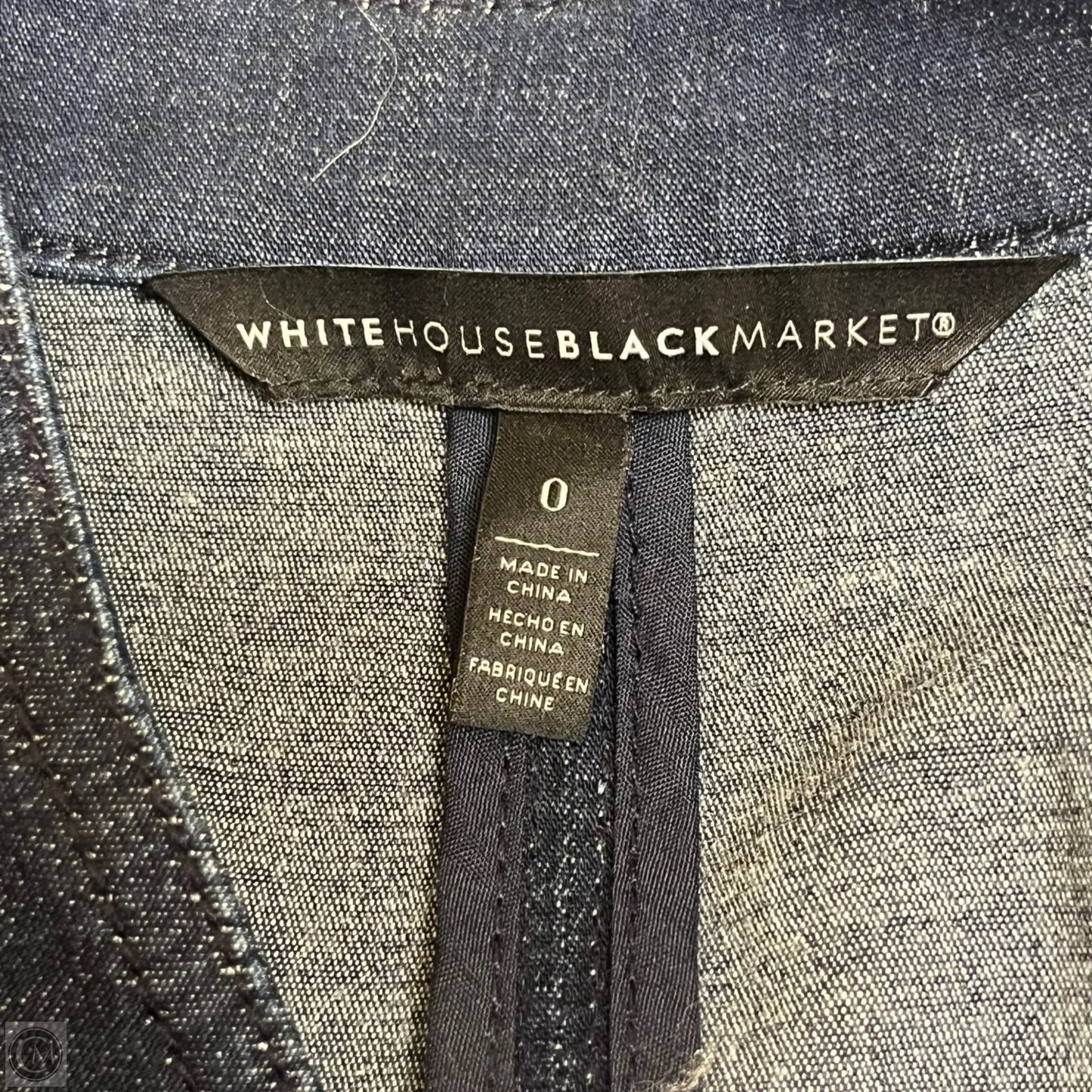 Jacket Denim By White House Black Market In Blue Denim, Size: Xs