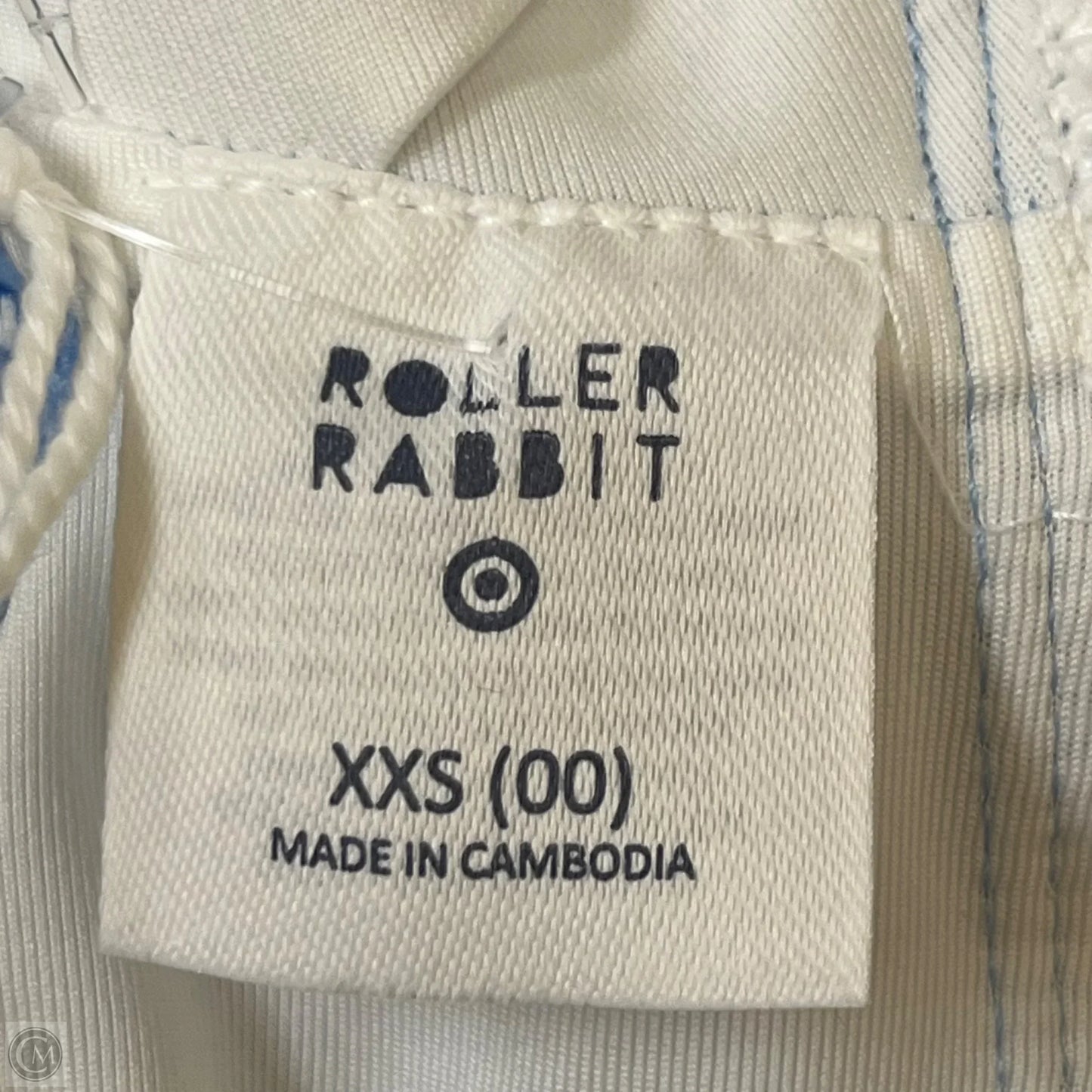 Swimsuit By Target x Roller Rabbit In Blue & White, Size: Xxs