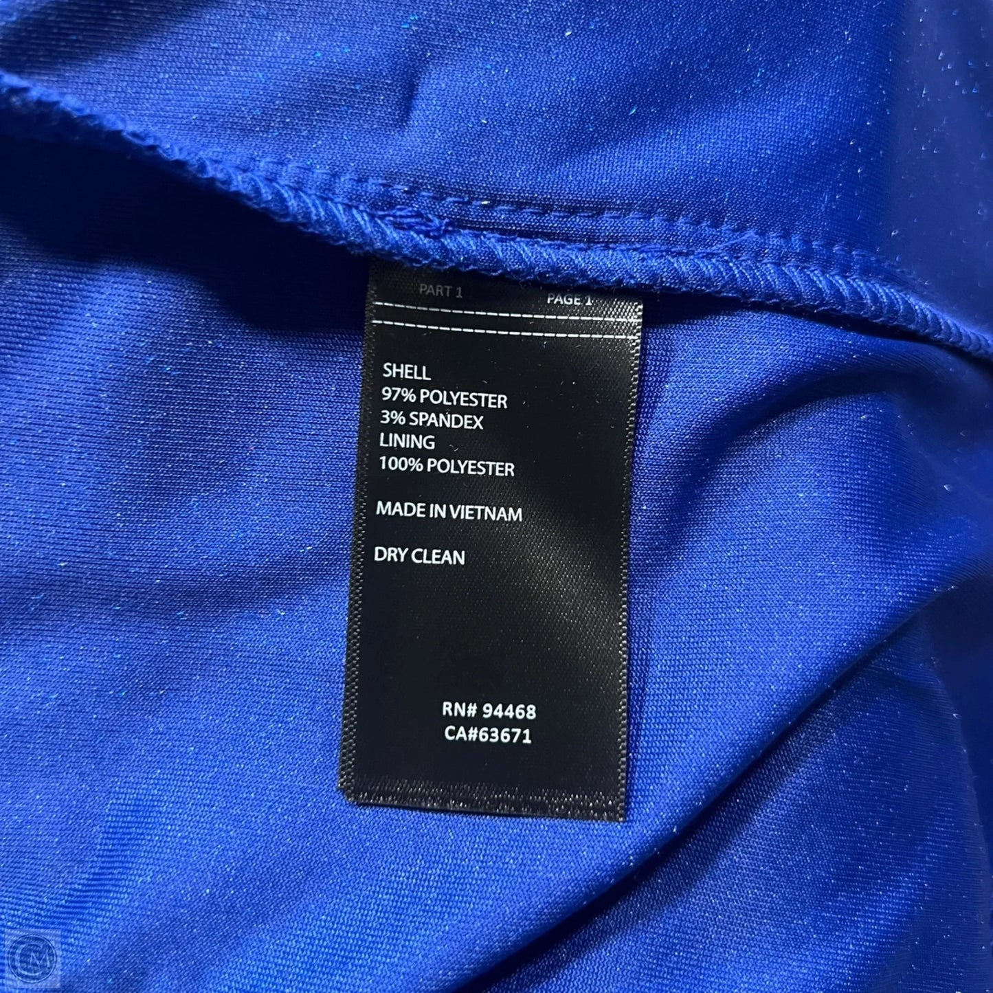 Jumpsuit By Laundry In Blue, Size: Xl