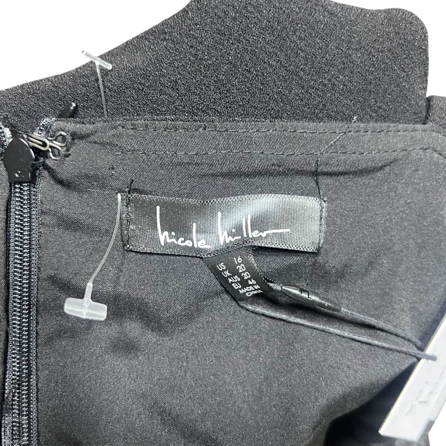 Jumpsuit By Nicole Miller In Black, Size: Xl