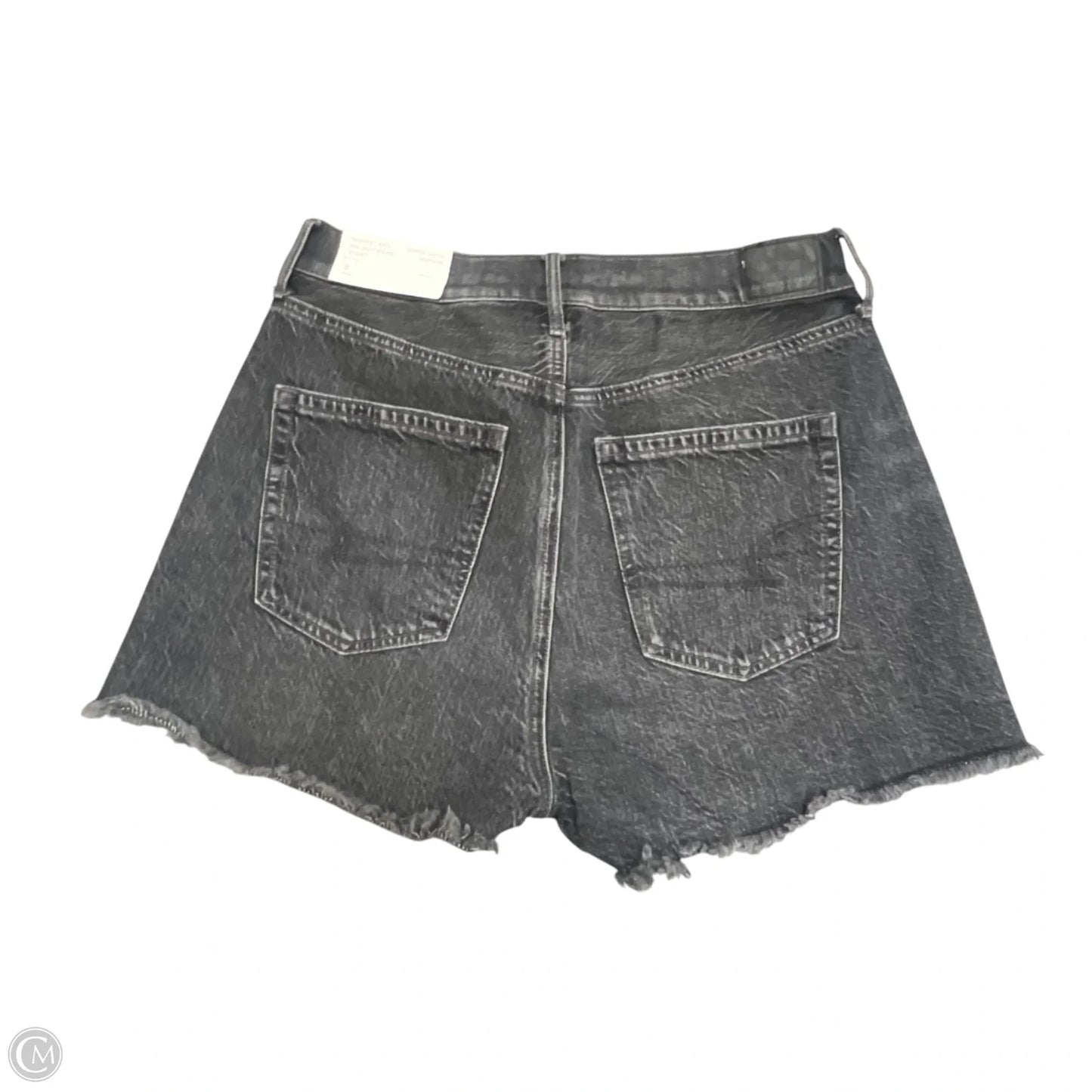 Shorts By American Eagle In Black Denim, Size: 8