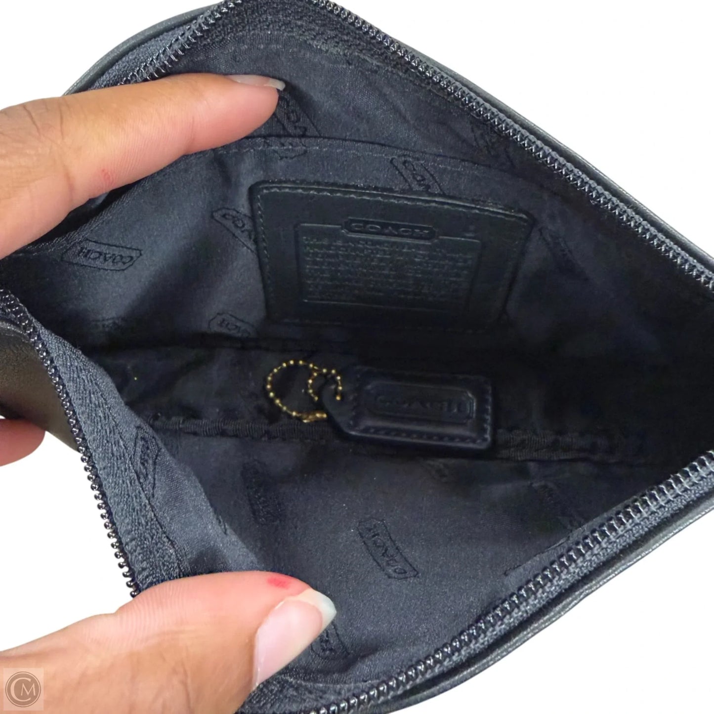 Makeup Bag Designer By Coach, Size: Small