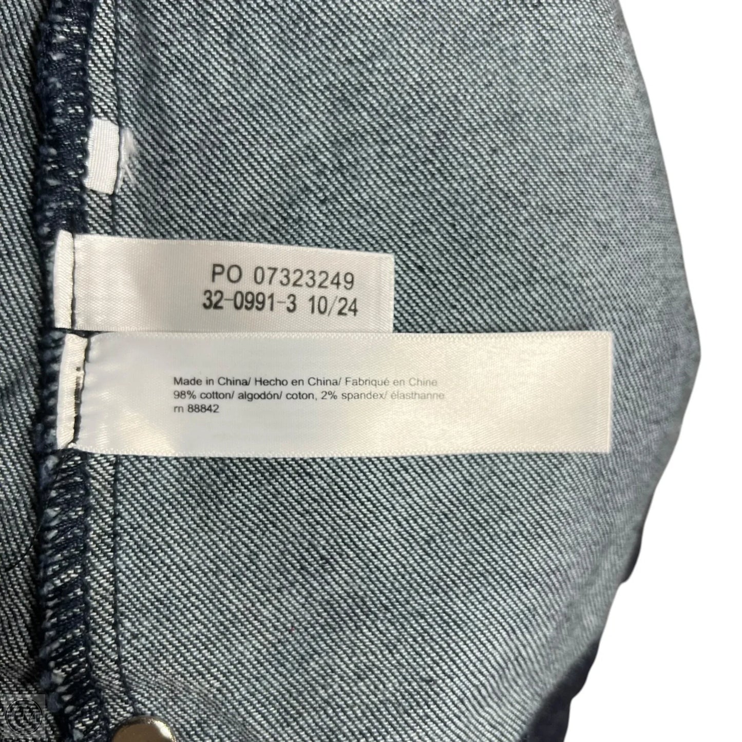 Jacket Denim By Eloquii In Blue Denim, Size: 2x
