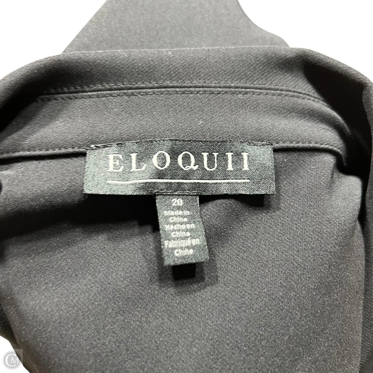 Dress Work By Eloquii In Black, Size: 2x