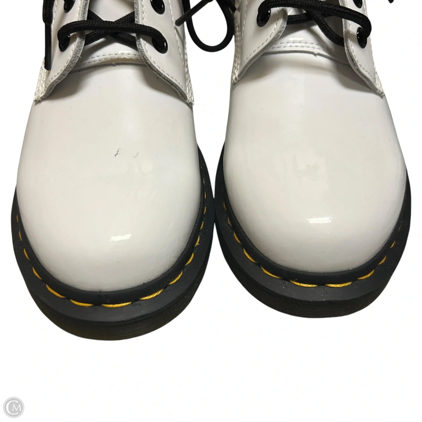Boots Combat By Dr Martens In White, Size: 11