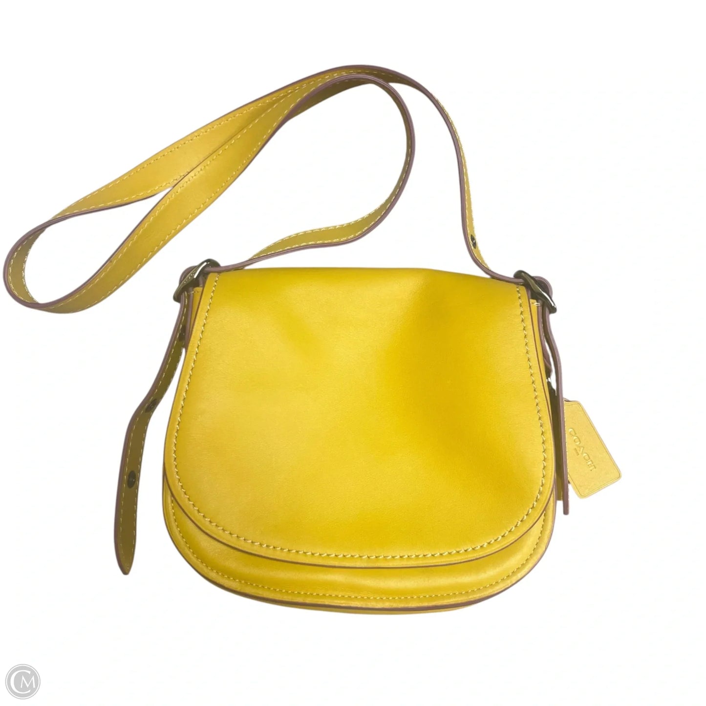 Crossbody Designer By Coach, Size: Medium