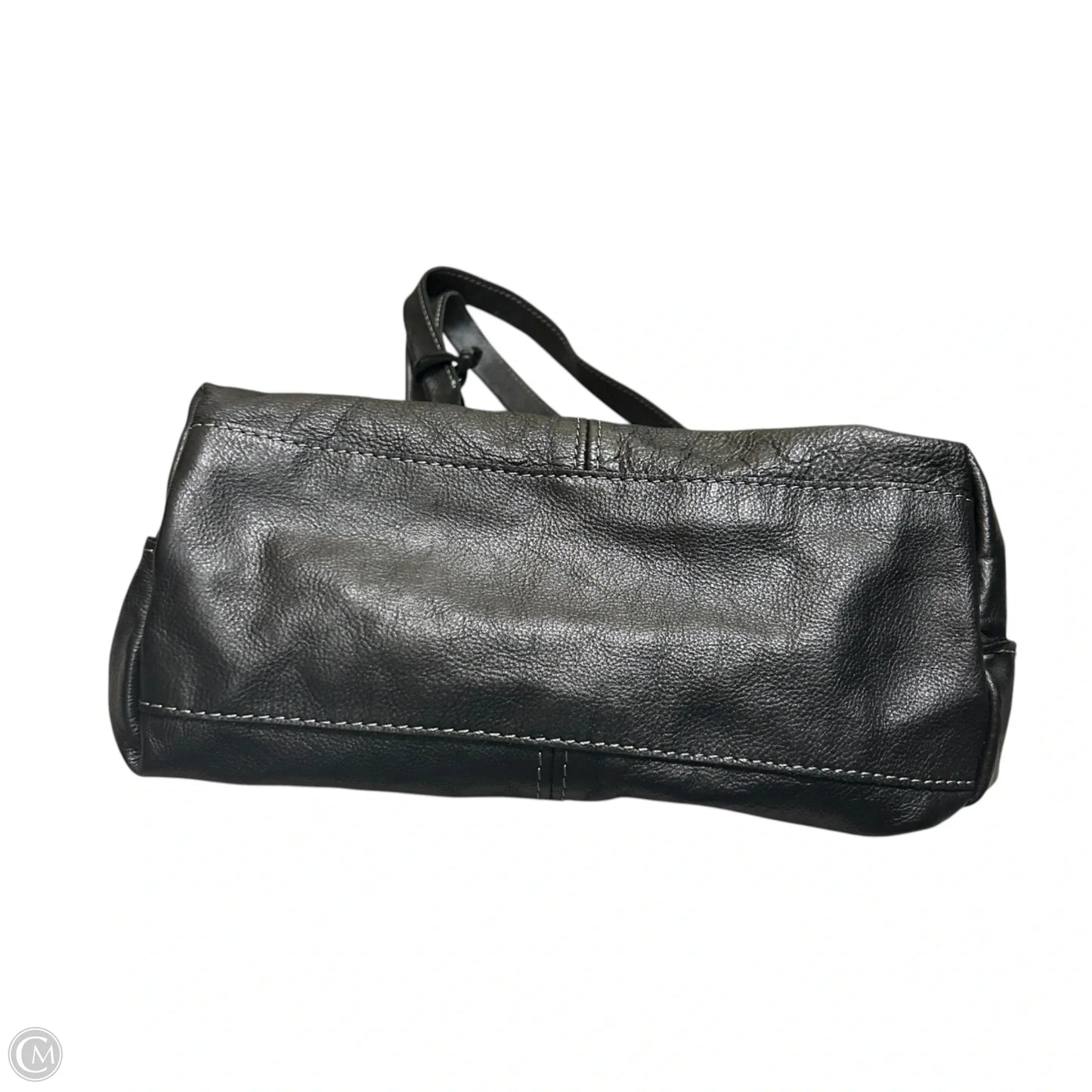 Handbag Leather By Alberta Di Canio, Size: Medium