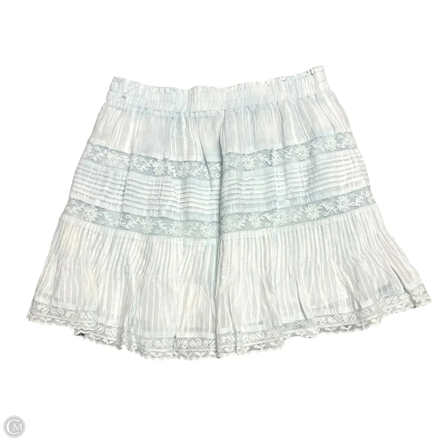 Skirt Mini & Short By Loveshackfancy In Blue, Size: 8