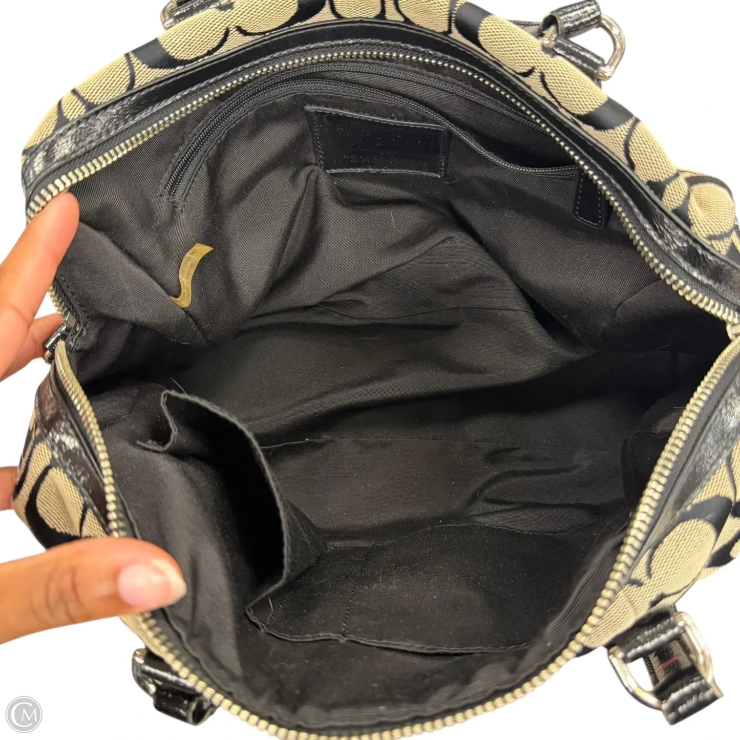 Handbag Designer By Coach, Size: Medium