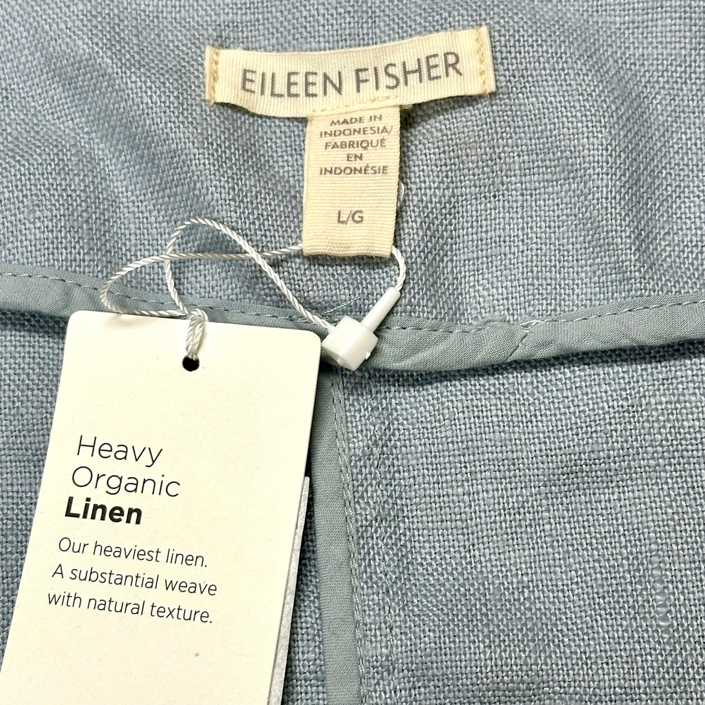 Blazer By Eileen Fisher In Blue, Size: L