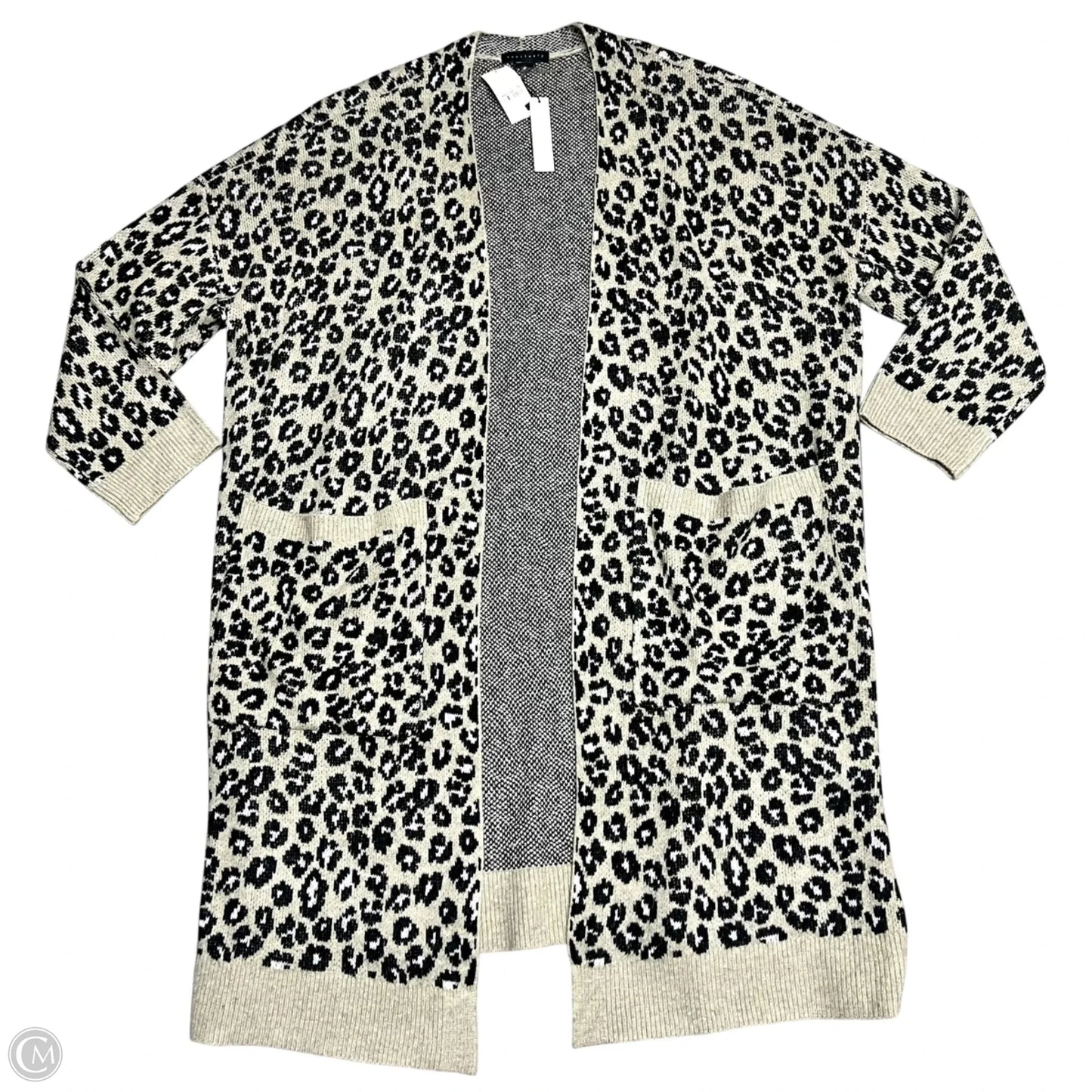 Sweater Cardigan By Sanctuary In Leopard Print, Size: 3x