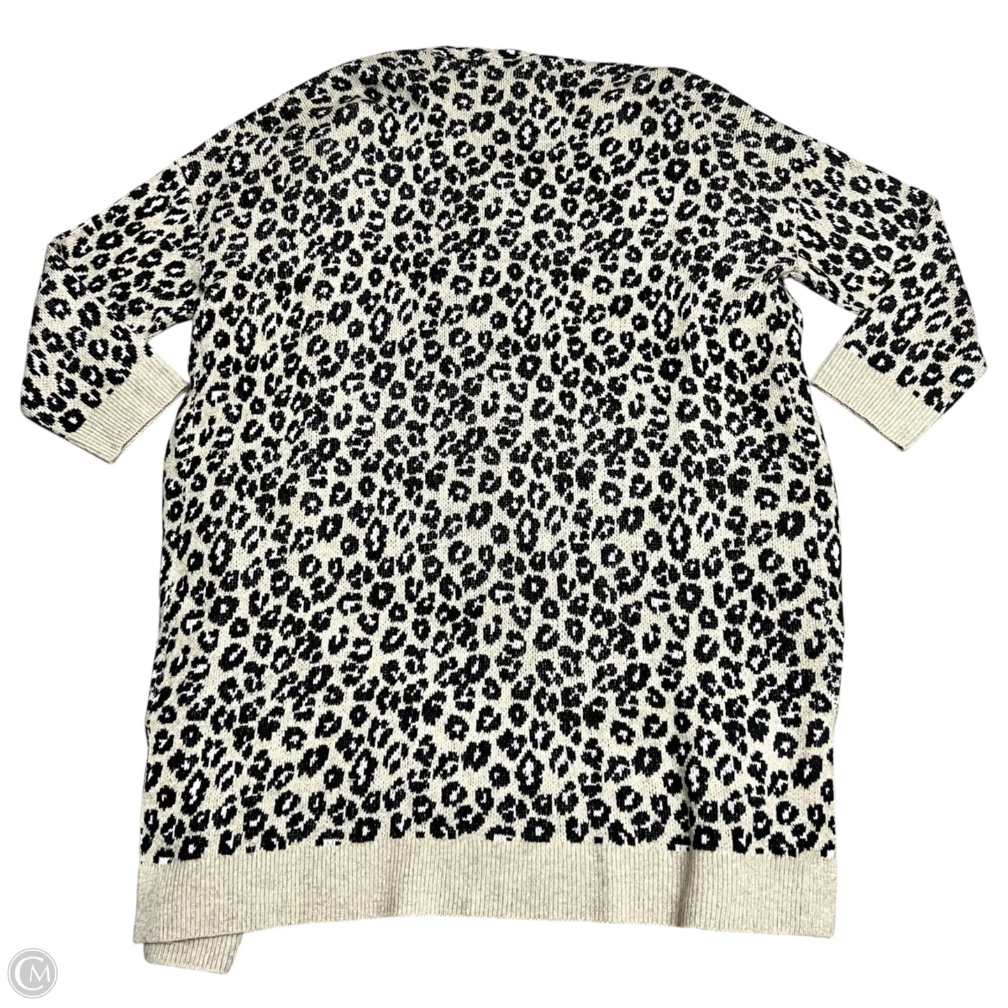 Sweater Cardigan By Sanctuary In Leopard Print, Size: 3x