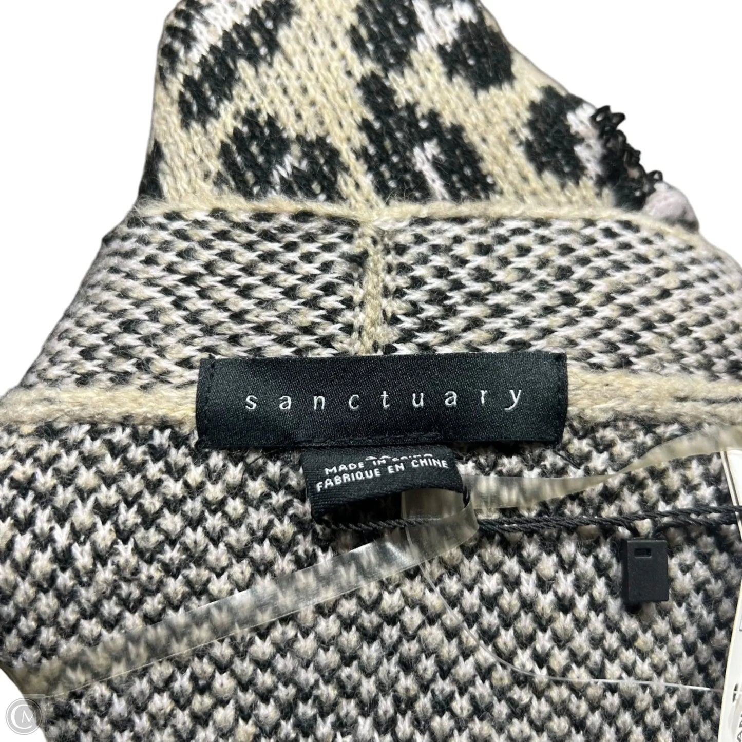 Sweater Cardigan By Sanctuary In Leopard Print, Size: 3x