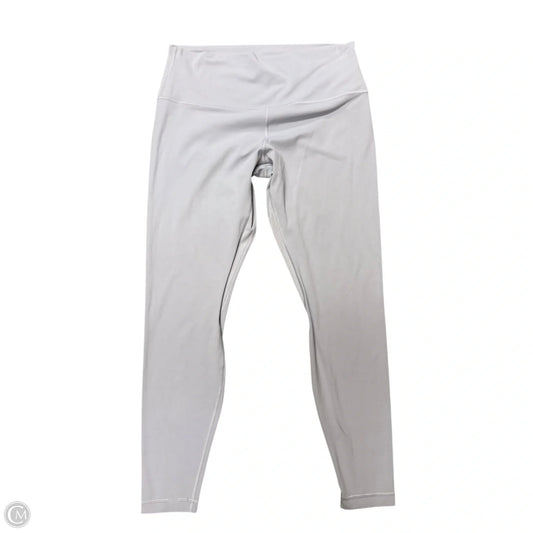Athletic Leggings By Lululemon In Blue, Size: 14