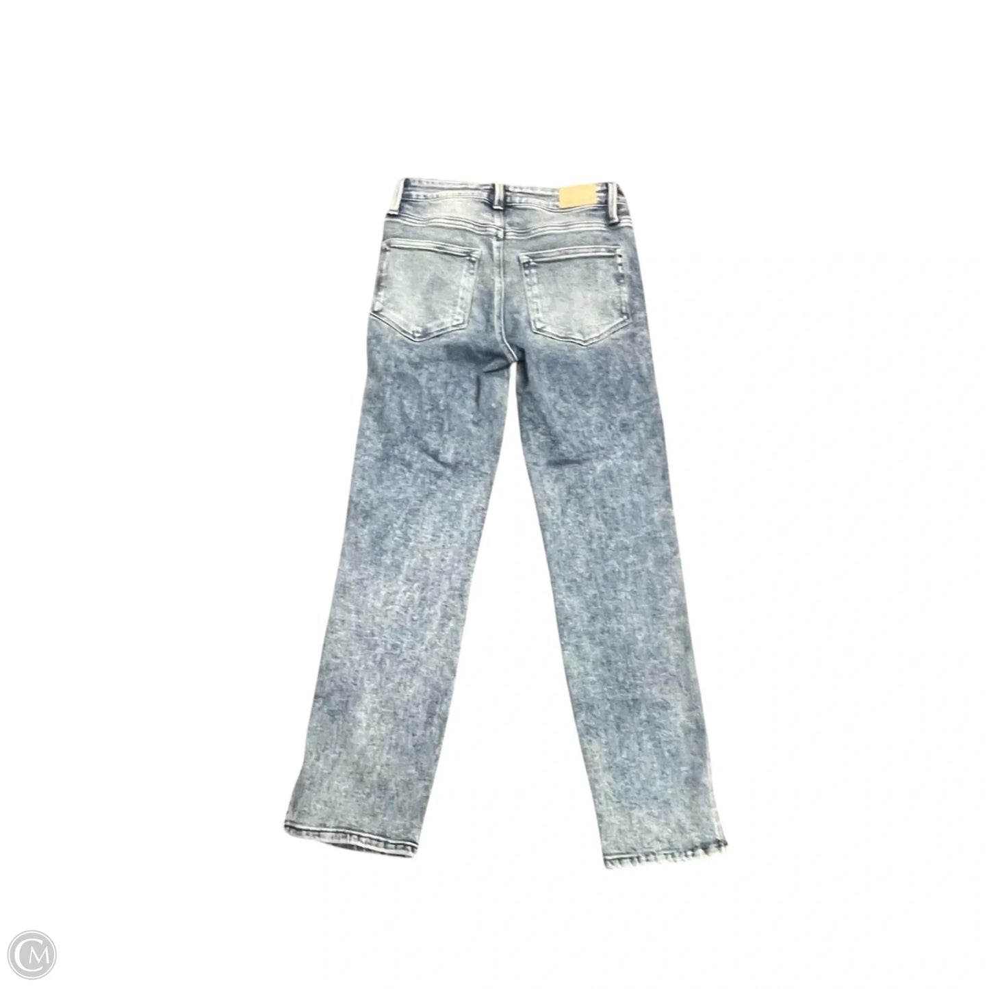 Jeans Straight By Paige In Blue Denim, Size: 2