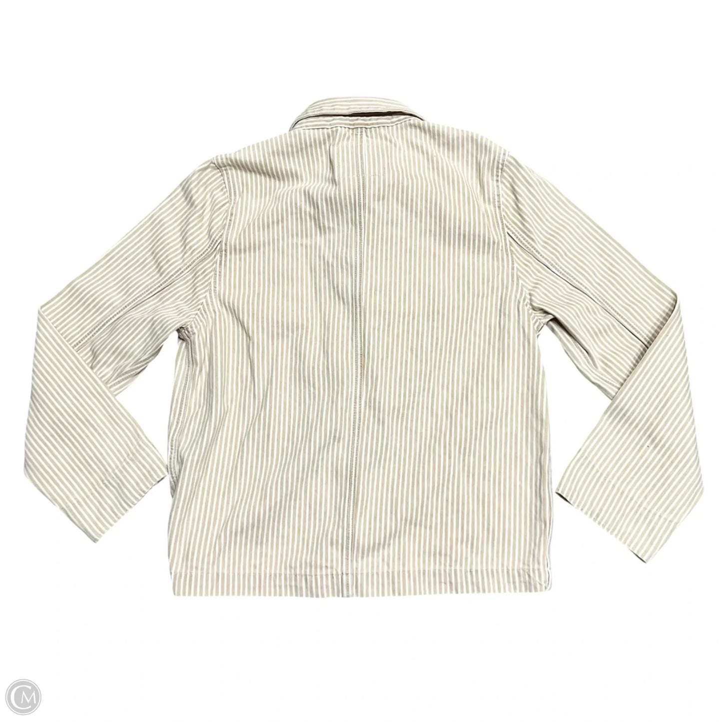 Jacket Denim By Levis In Tan Denim, Size: Xs