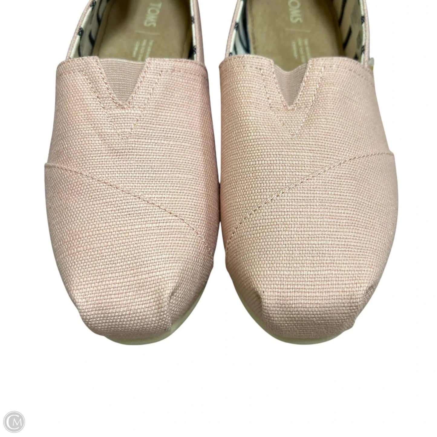 Shoes Flats By Toms In Pink, Size: 9.5