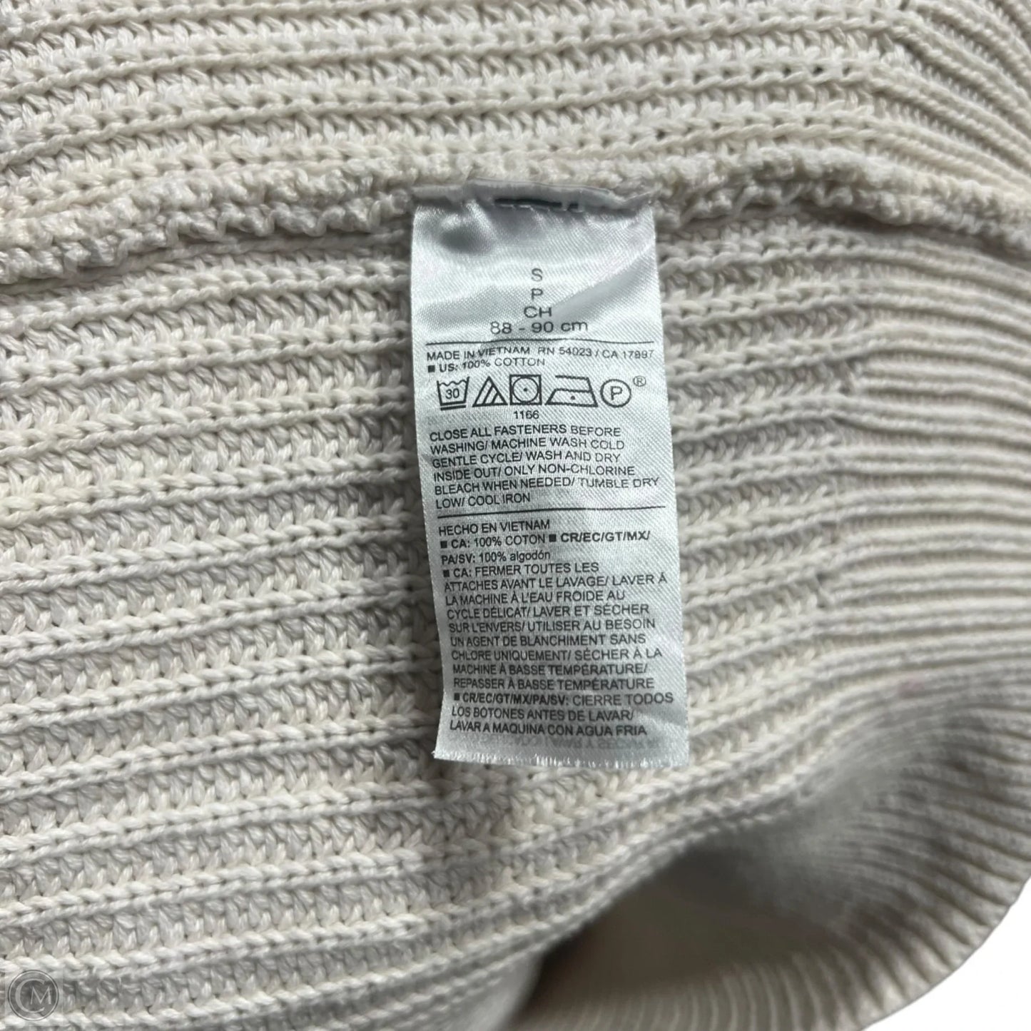 Sweater Cardigan By Old Navy In Tan, Size: S