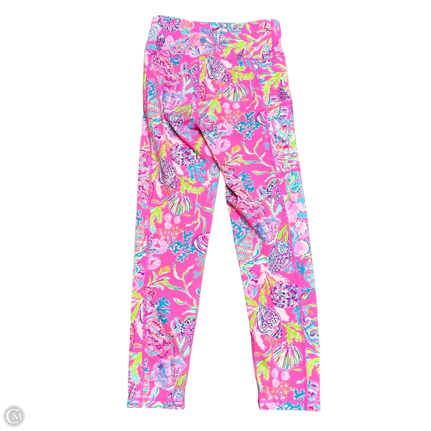 Pants Designer By Lilly Pulitzer In Blue & Pink, Size: 4