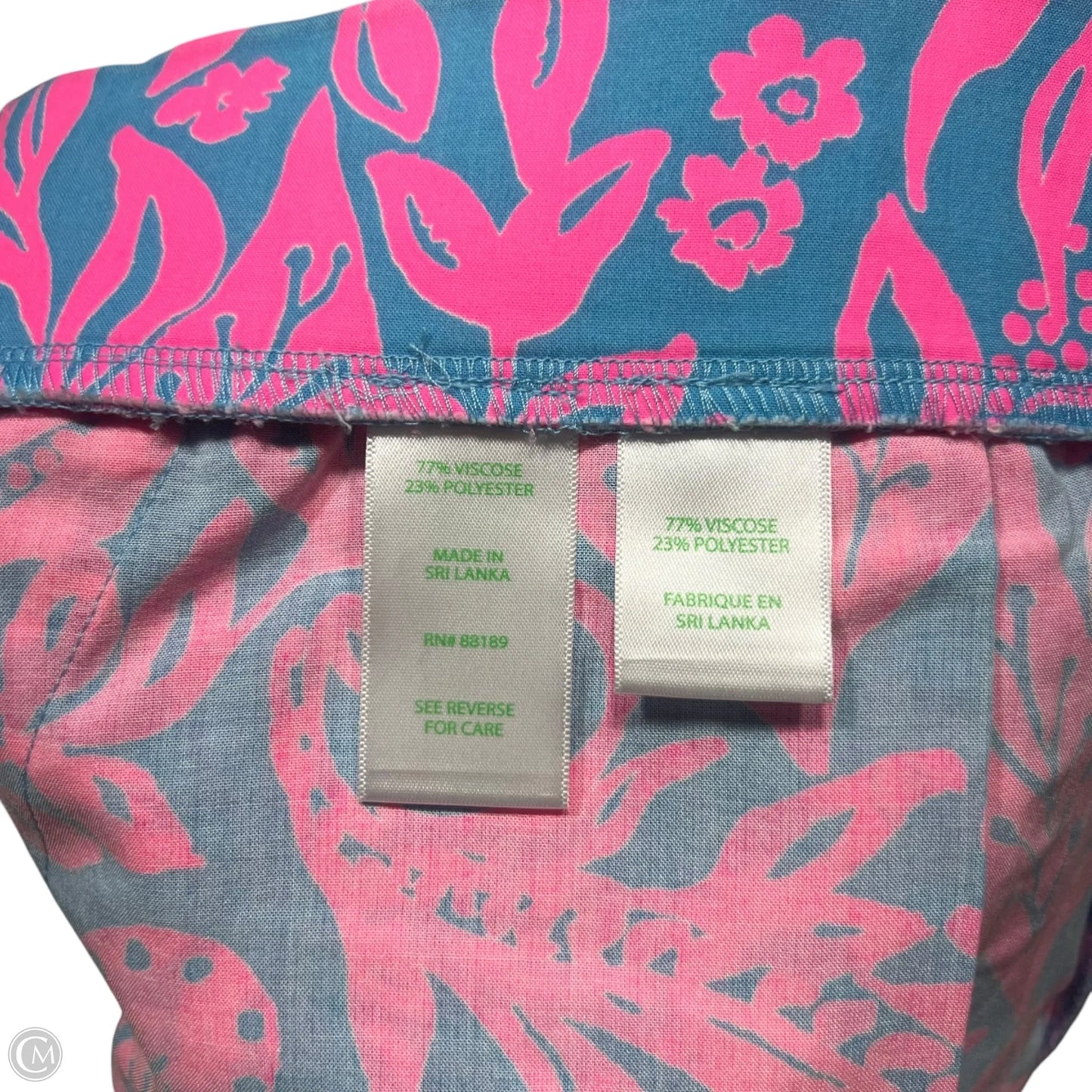 Shorts Designer By Lilly Pulitzer In Blue & Pink, Size: 8