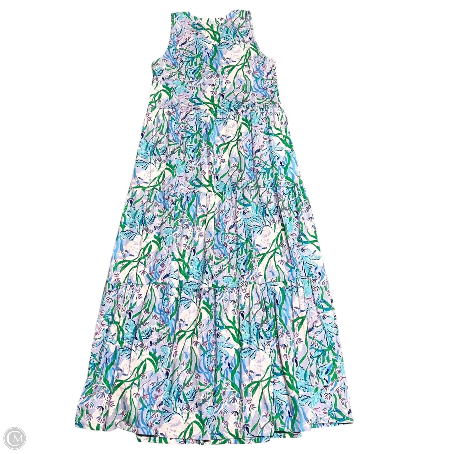 Dress Designer By Lilly Pulitzer In Blue & Purple, Size: S