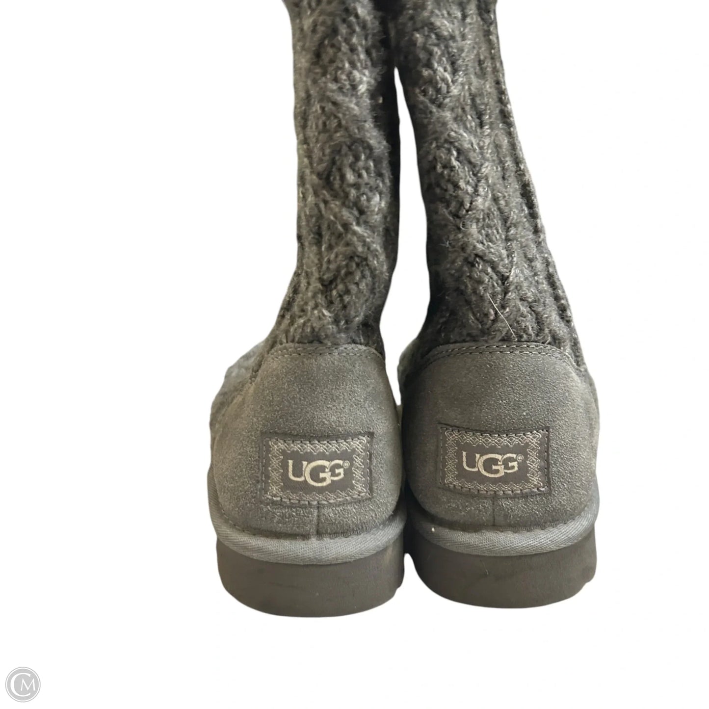 Boots Designer By Ugg In Grey, Size: 10
