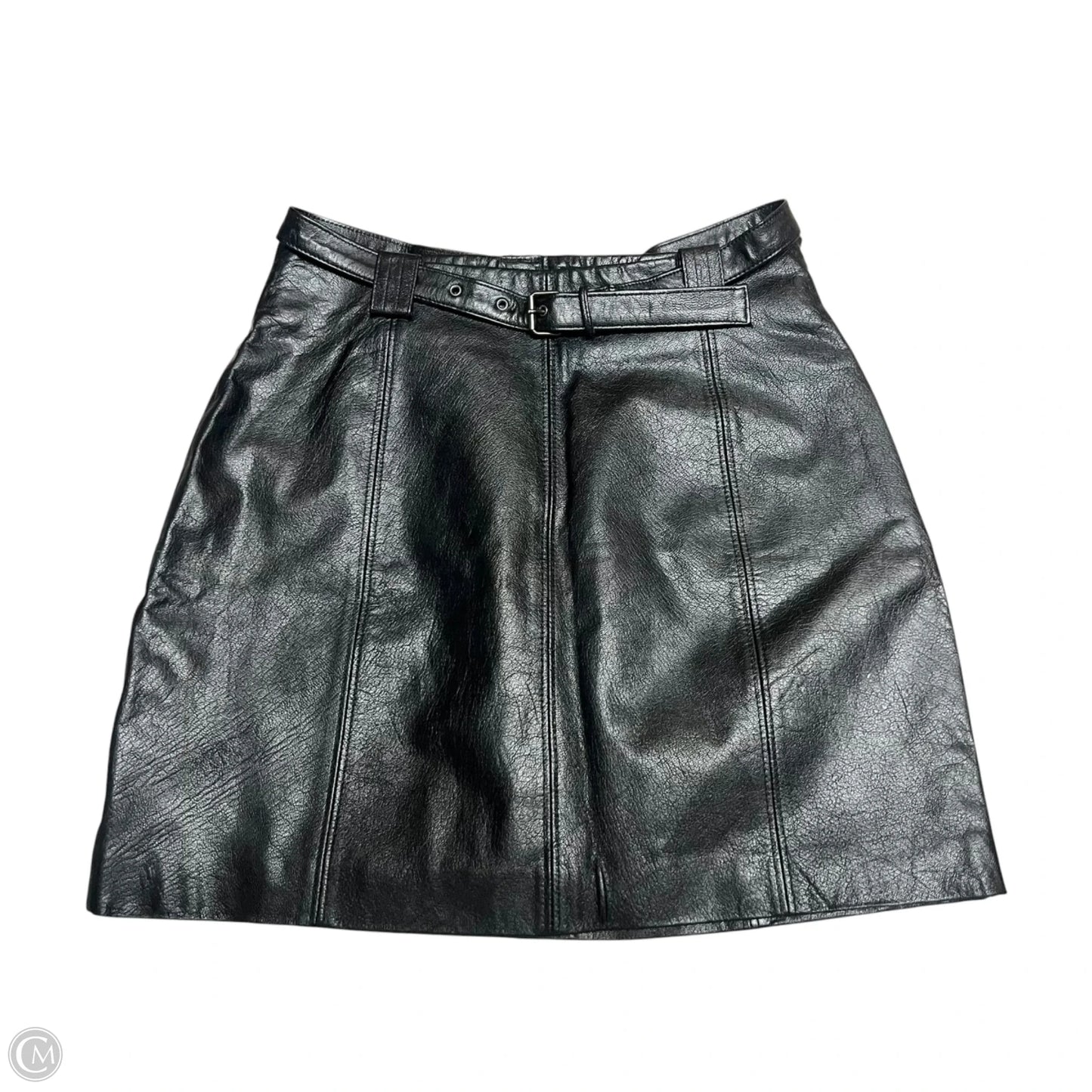Skirt Mini & Short By Wilsons Leather In Black, Size: 2