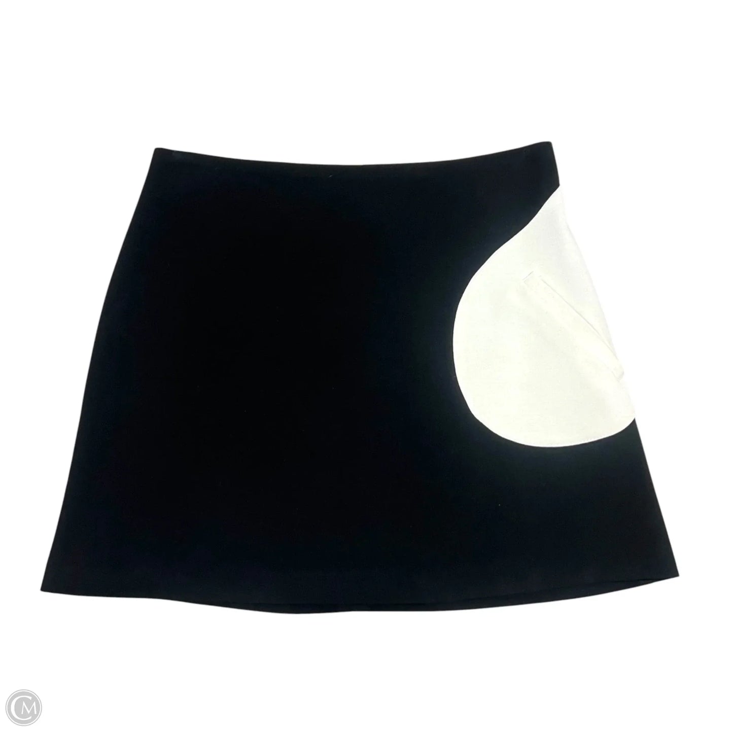 Skirt Mini & Short By Bebe In Black & White, Size: 0
