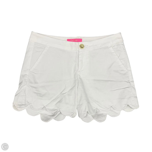 Shorts Designer By Lilly Pulitzer In White, Size: 0