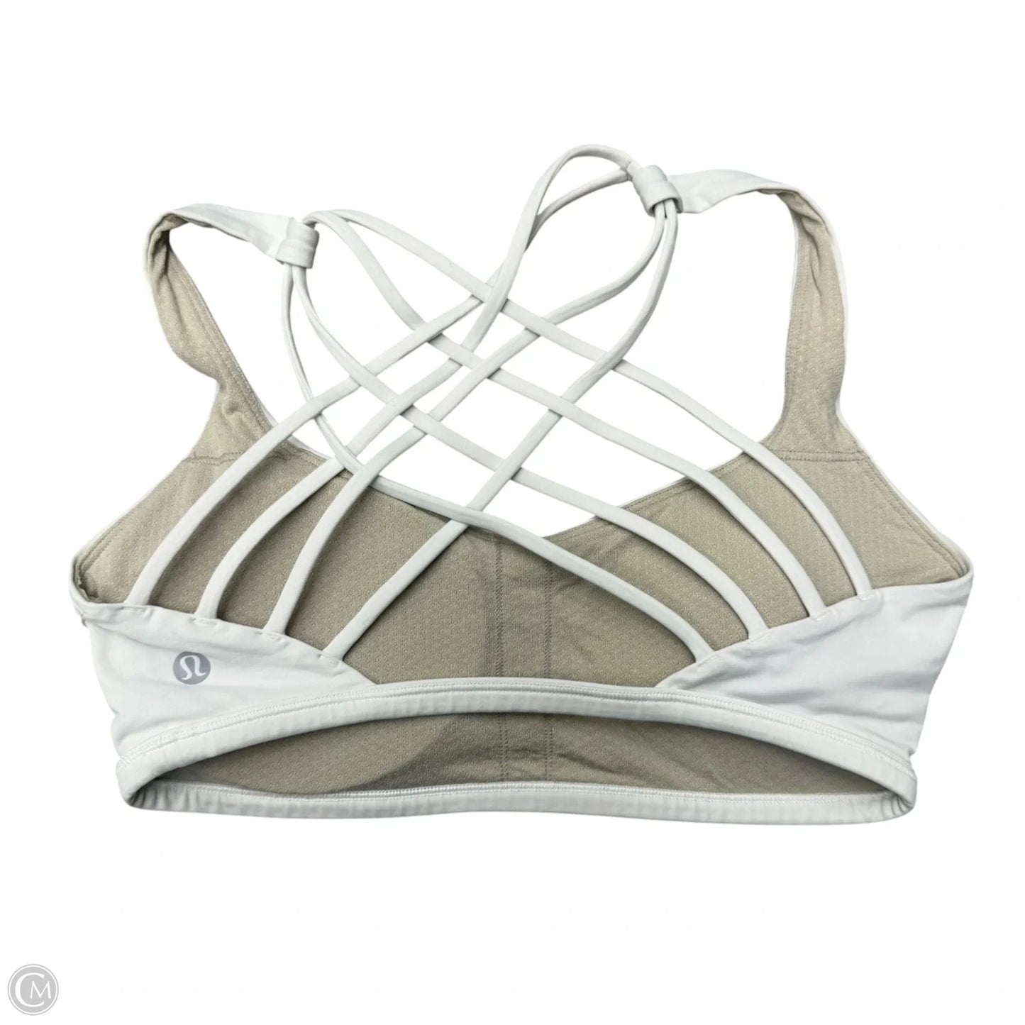 Athletic Bra By Lululemon In White, Size: 6
