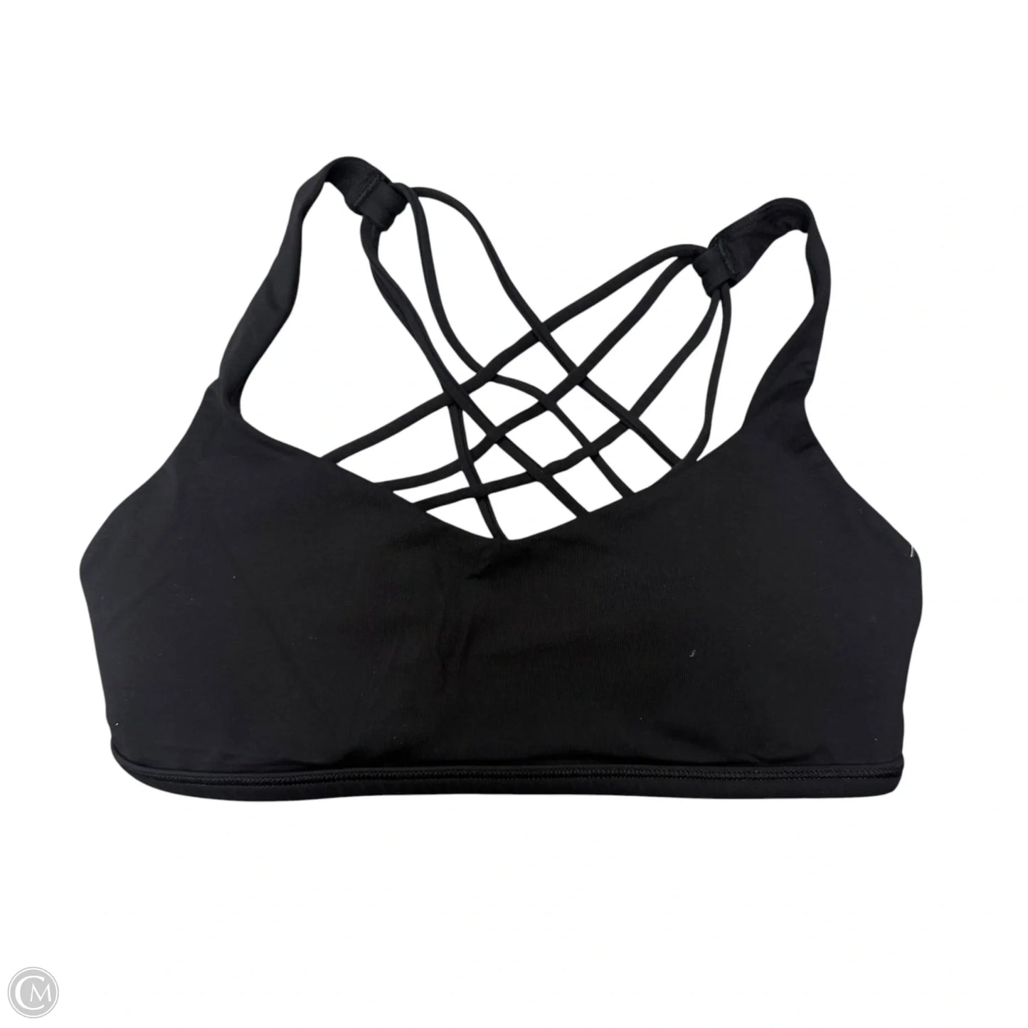 Athletic Bra By Lululemon In Black, Size: 6