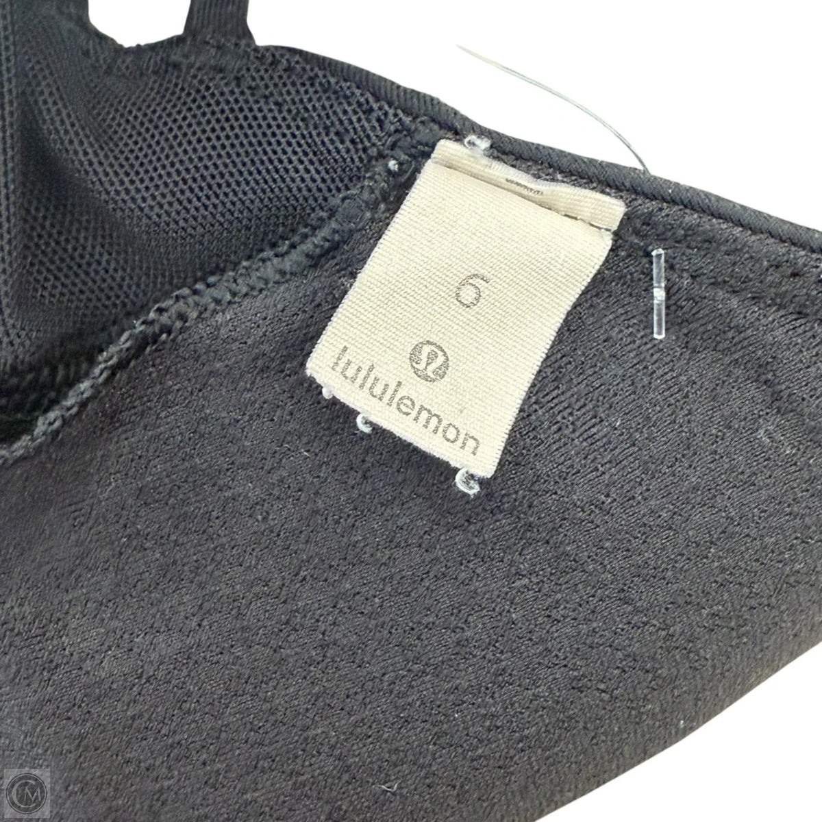 Athletic Bra By Lululemon In Black, Size: 6