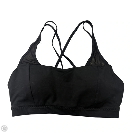 Athletic Bra By Athleta In Black, Size: S