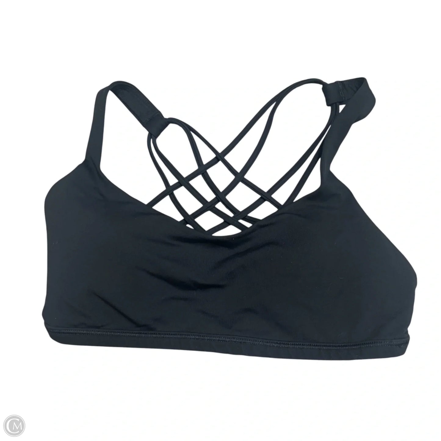 Athletic Bra By Lululemon In Black, Size: 6