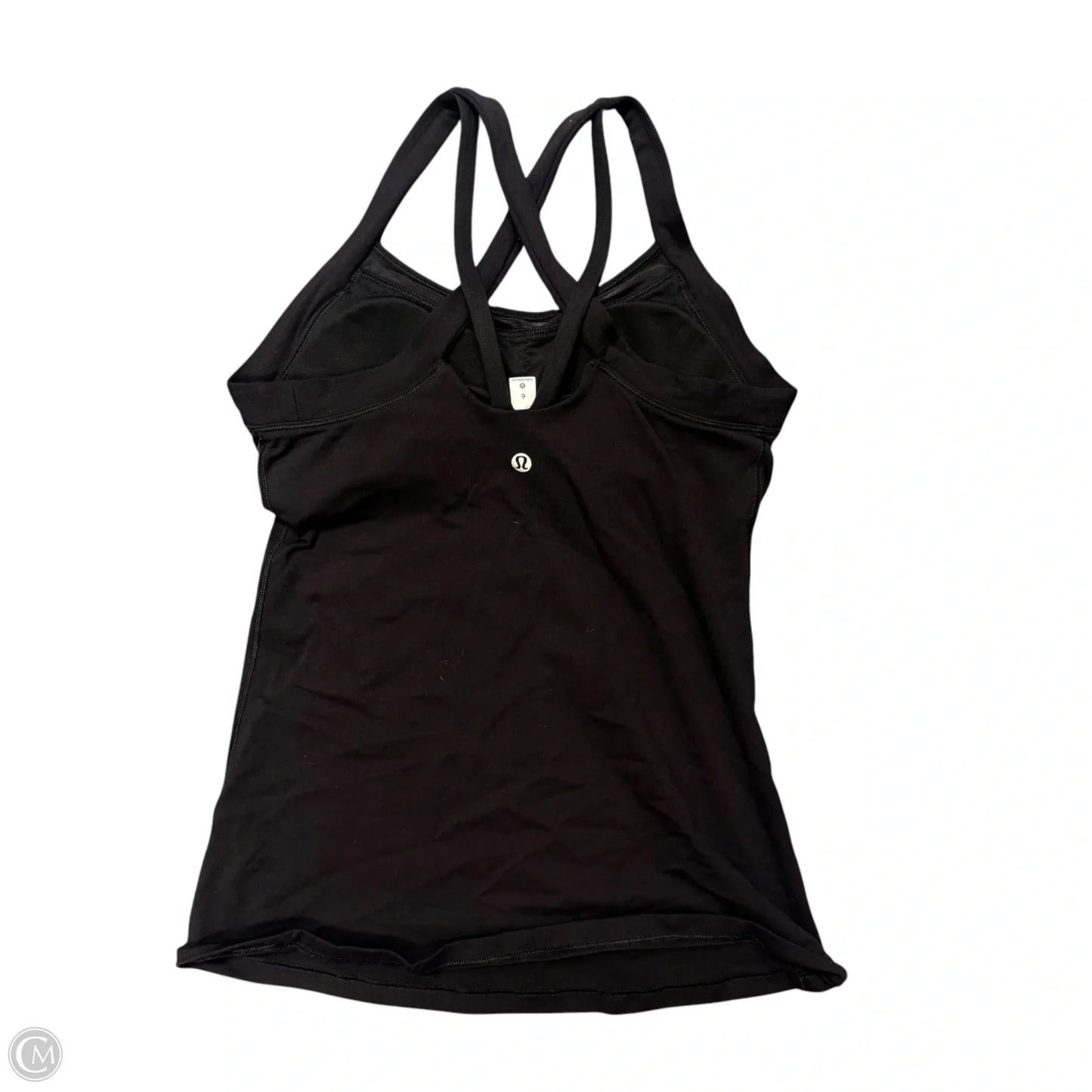 Athletic Tank Top By Lululemon In Black, Size: S