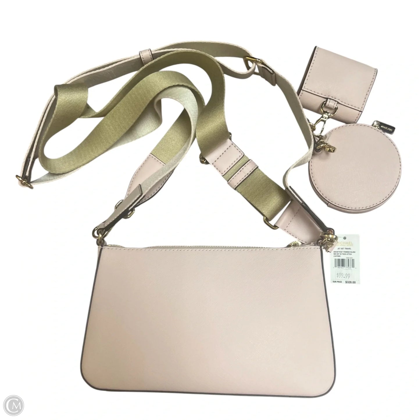 Crossbody Designer By Michael Kors, Size: Medium