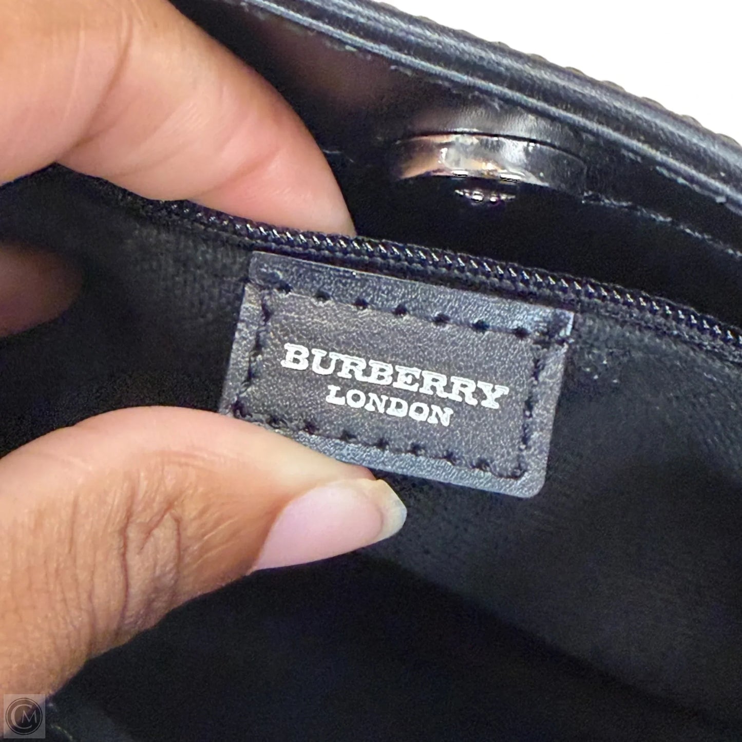 Handbag Luxury Designer By Burberry, Size: Medium