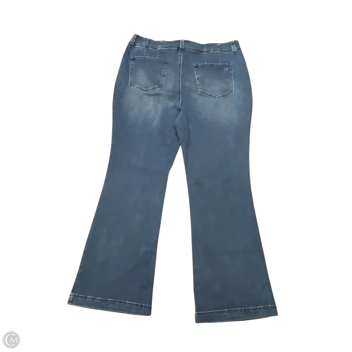 Jeans Boot Cut By Dg2 In Blue Denim, Size: 18
