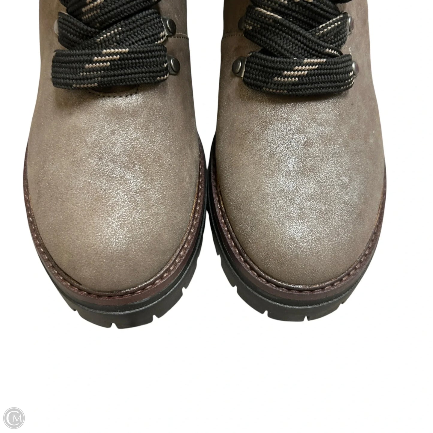 Boots Combat By Gentle Souls In Taupe, Size: 10