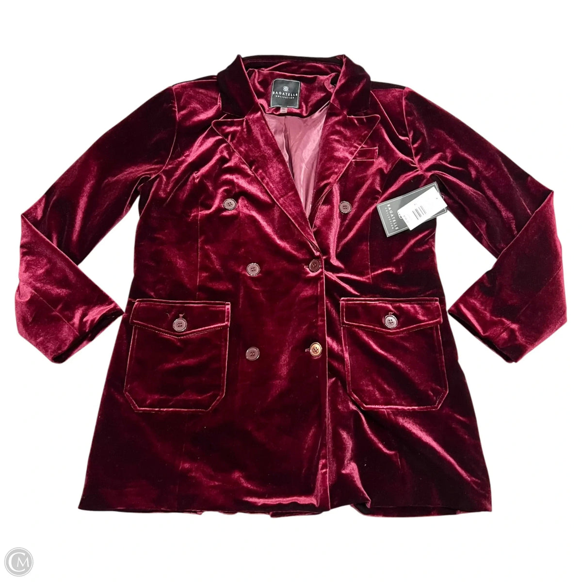 Blazer By Bagatelle In Red, Size: Xl