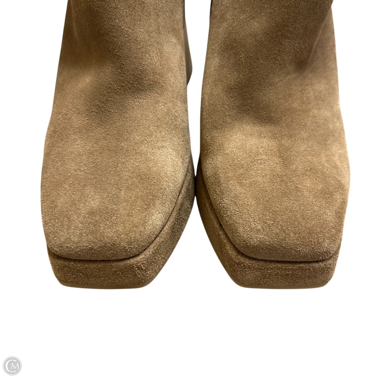 Boots Ankle Heels By Dolce Vita In Tan, Size: 7.5