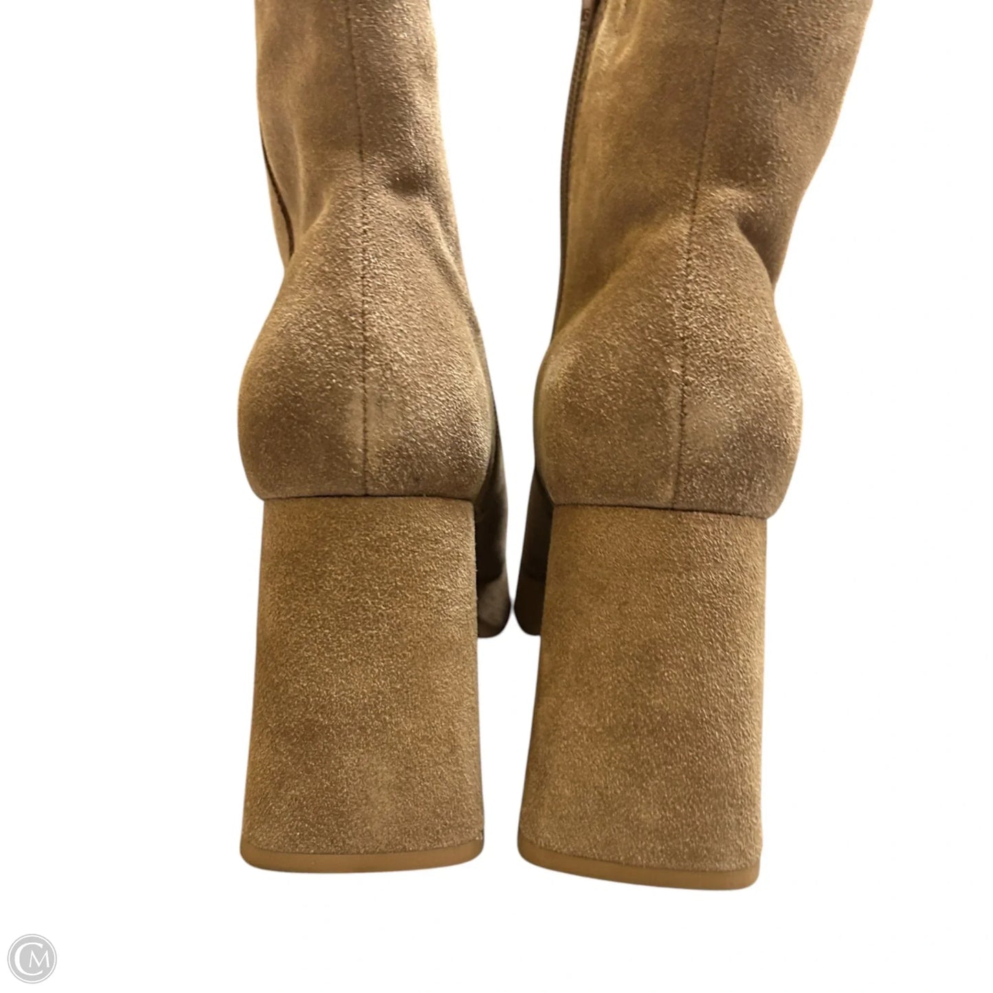 Boots Ankle Heels By Dolce Vita In Tan, Size: 7.5