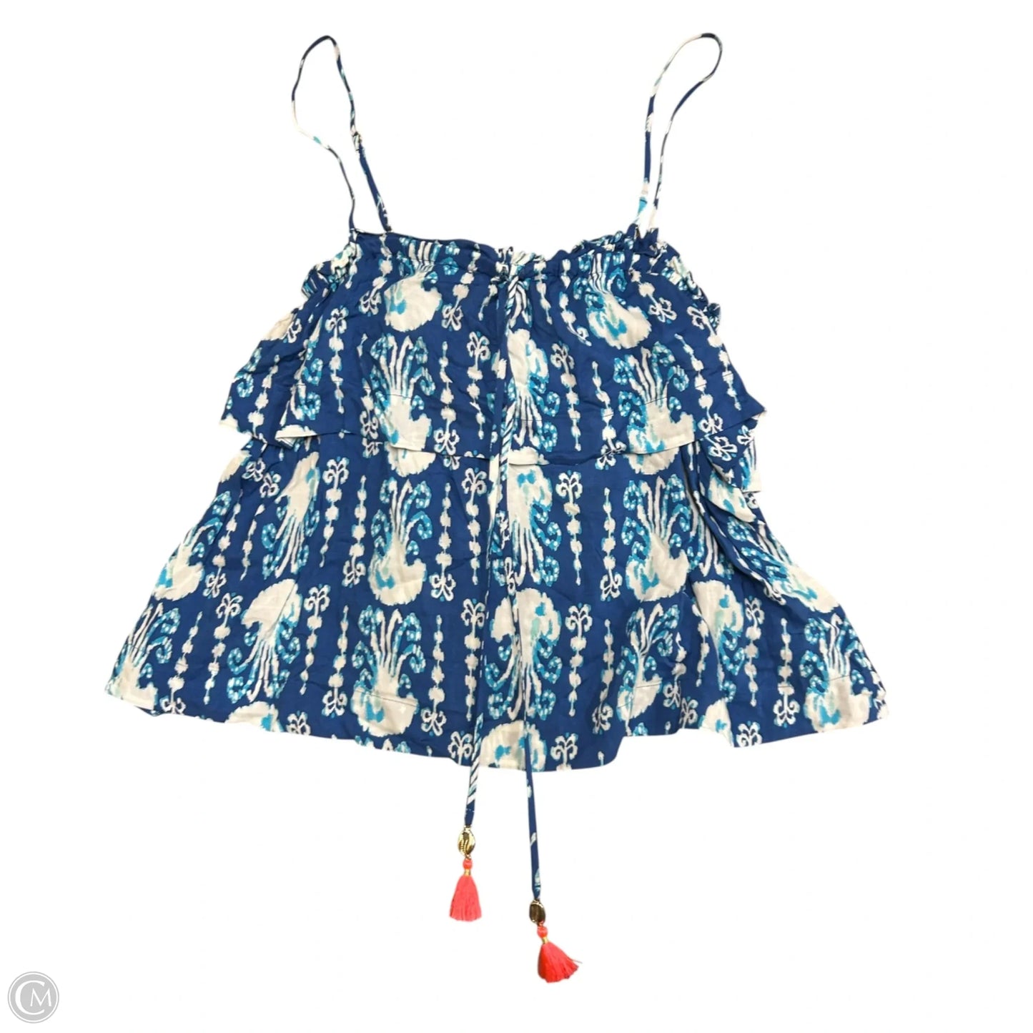 Top Sleeveless Designer By Lilly Pulitzer In Blue, Size: M